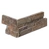 Stone panels Hoek (40+20)x15x1,5-2,5 cm Rusty Quarzite (1st. per set)