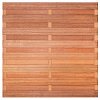 Hardhouten aanbieding scherm Joey 15 planks 180x180 cm Op=Op