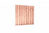 W42006 Douglas fijnbezaagd plankenscherm 19-planks 15x140 mm 180x180 cm, onbehandeld**