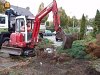 1e dag - Huur minirupskraan (zonder man) 2,5 TON