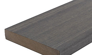 Kantplanken WPC 23x138x3000 mm Fiberdeck Premium dark grey kantplank SE massief