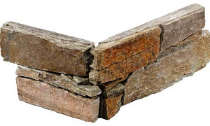 Stone Panels Hoekstuk (40+20)x15x3-4 cm Rustic Autumn