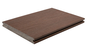 Fiberdeck Premium massief WPC Breed 23x210x4000 mm Ipe