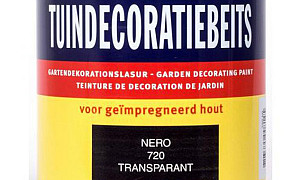 Tuindecoratiebeits transparant 720 Nero, 750 ml