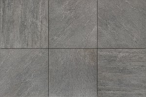 CeraMano Zira 40x80x4 cm Grey - per 3 st.