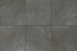 CeraMano Zira 60x60x4 cm Antraciet - per 2 st.