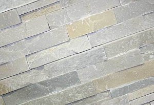 Stone panels 15x60x1,5-2,5 cm White Quarzite