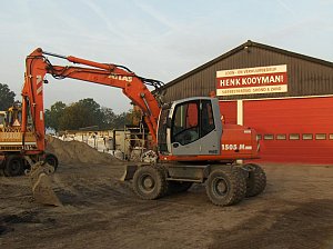 Huur bandenkraan (zonder man) 16 TON