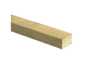 C103039-480 Vurenhouten regel 45x70x4800 mm Uitlopend