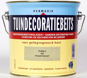 Tuindecoratiebeits transparant 788 Pebble, 2500 ml