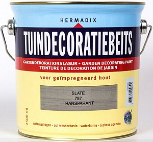 Tuindecoratiebeits transparant 787 Slate, 2500 ml