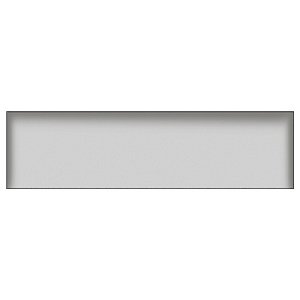 Boston 8mm Matglas gepolijst 450x1770 mm incl aluminium trims boven en onder (1219)