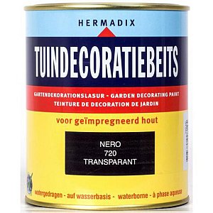 Tuindecoratiebeits transparant 720 Nero, 750 ml