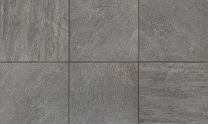 CeraMano Zira 40x80x4 cm Grey - per 3 st.