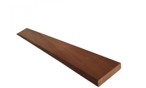 W1050413 ThermoVision Ayous geschaafd plank 18x90x2450 mm thermisch gemodificeerd, per 4 stuks