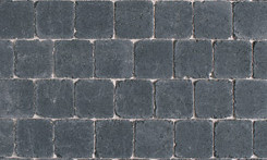 Stonehedge 10x10x6 cm Antraciet hyd - per 160  st.