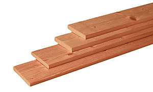 W1009207 Douglas geschaafde plank 18x160x4000 mm onbehandeld