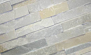 Stone panels 15x60x1,5-2,5 cm White Quarzite