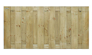 WA306193 Jumbo scherm 17 planks 90x180 cm (BxH) verticaal