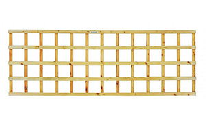 W304417 Vuren Trellis scherm De Luxe 60x180 cm