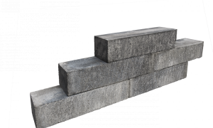 Blockstone gehamerd Small 12x12x60 cm Gothic