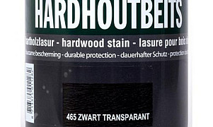 Hardhoutbeits 465 Zwart Transparant (750 ml)