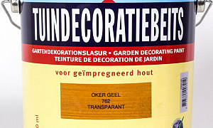 Tuindecoratiebeits transparant 762 Oker Geel, 2500 ml